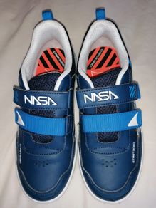 NASA Velcro navy casual runner EU size 38 UK size 5