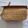 Mango Straw Woven Clutch Bag Image 2