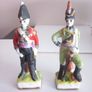 Two  Antique Staffordshire Hand Painted  Soldier Figures Image 2