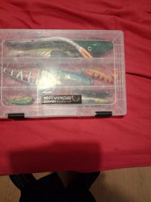 Savage gear box of 10 mixed lures