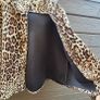 Animal print fleece jacket size 12 Image 4
