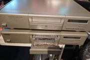 Technics cd and cassette deck player