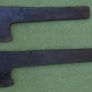 Two 18th C Iron Cleavers Image 5