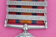 Anglo-Boer War Q.S.A. 5 Bar Medal 1899- 1902 with "Ghost Dates" 1st Connaught Rangers