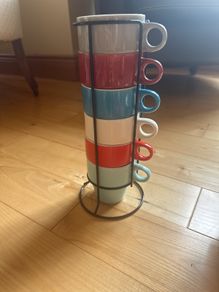 6 cup with holder