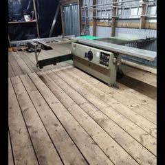 Sliding table saw Panel saw