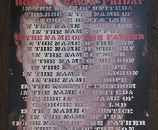 Bono & Gavin Friday - In The Name of the Father 12" original vinyl record