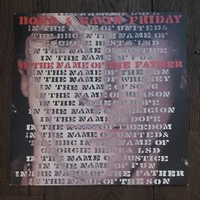 Bono & Gavin Friday - In The Name of the Father 12" original vinyl record