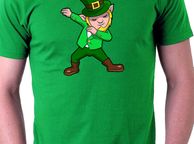 main image for ad Dabbing Irish Leprechaun T-shirt Tee Top Great Gift Present Idea