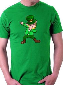 Dabbing Irish Leprechaun T-shirt Tee Top Great Gift Present Idea