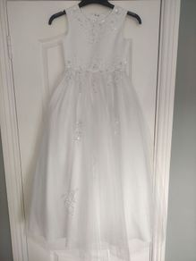 Communion dress with accessories and shoes