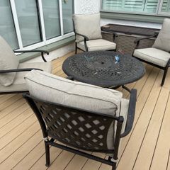 Garden chairs & table set