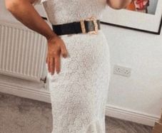 zara lace dress