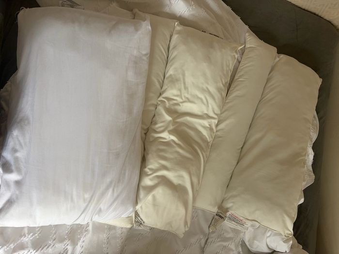 5 pillows