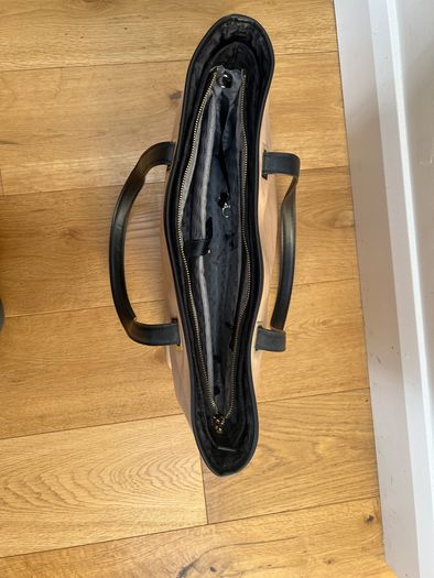 Lo & Sons Seville leather laptop tote bag