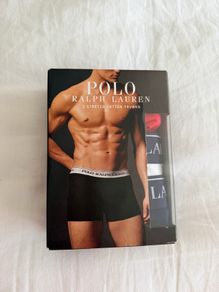 New Polo Ralph Lauren Stretch Cotton Trunks - 3 Pack - size medium