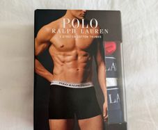 New Polo Ralph Lauren Stretch Cotton Trunks - 3 Pack - size medium