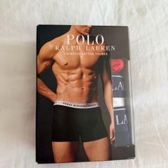 New Polo Ralph Lauren Stretch Cotton Trunks - 3 Pack - size medium
