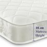comfort ltd Flame Essentials Small Double Mattress 120 x 190cm, 18cm Image 4