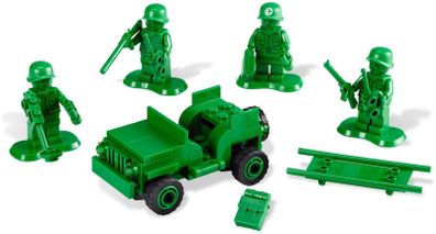 Lego Toy Story 7595: Army men on Patrol (2010) 100% Complete (NO BOX)
