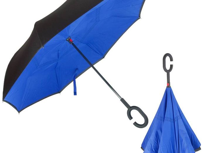 New 2016 Innovation Idea for the umbrella Double Layer Inverted Umbrella  Strong Waterproof and Windproof