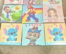 9x DIY Diamond Painting Kits Brand New & Sealed