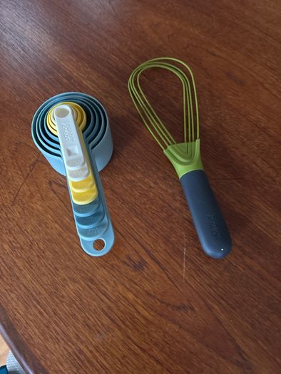 Joseph Joseph Set of Measuring Spoons ( see photos ) and Free Whisk