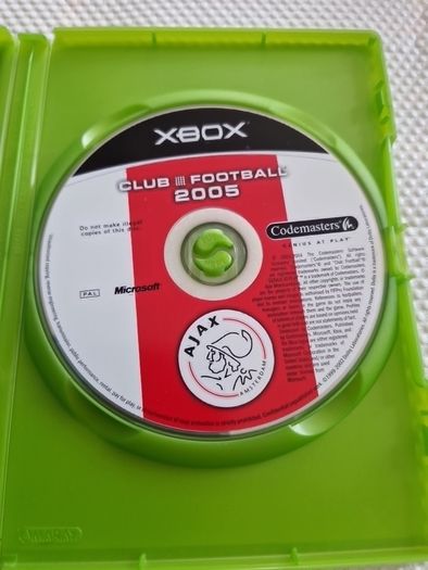 Ajax Club Football 2005 xbox Original games Original