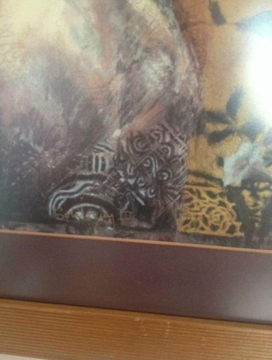 Original Limited Edition Serigraph, Soliloquy III by David Freeman