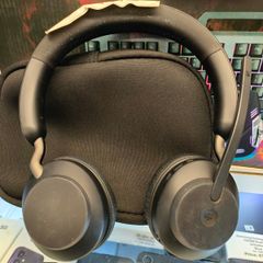 Jabra Evolve 2 65 Wireless Telephone Headset Bluetooth, With Microphone Stereo Black/ Used