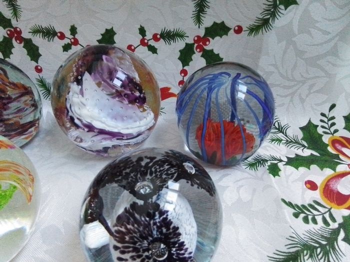 Fancy Glass Paperweights