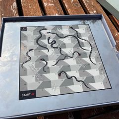 Newbridge Silver Snakes and Ladders set
