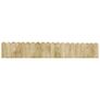 Border Rolls 3 pcs 120 cm Impregnated Pinewood Image 2