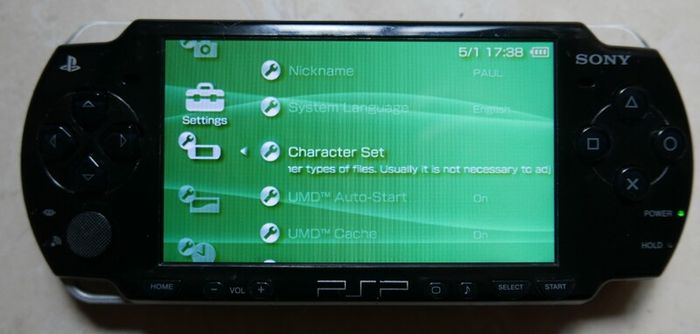 Sony PSP-3000 Black Console Tested Working