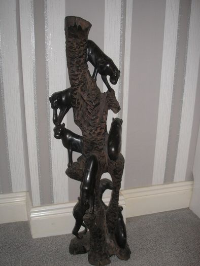 African ebony carving
