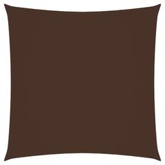 Sunshade Sail Oxford Fabric Square 7x7 m Brown