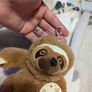 Nature Planet Re-PETS sloth plush keyring Image 3