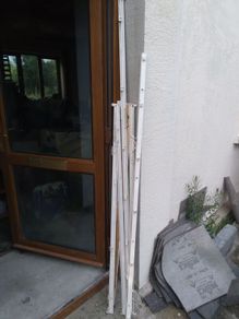 Curtain rails x 4.FREE