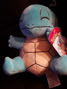 2020  Squirtle Poke Plush Dolls Pokemon Authentic Official WCT Winking Blue