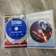 Back to the Future: 30th Anniversary Trilogy (5-Disc DVD Box Set) Back to the Future, BTTF, DVD Box Set, 30th Anniversary, Marty McFly, DeLorean, Sci-Fi Movies, Movie Collection, DVD Bundle, 80s Movies, Classic Films, Steven Spielberg, Robert Zemeckis.