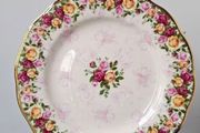 Royal Albert "Old Country Roses" Peach Damask Dessert Plate