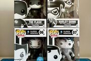 Black &amp; White - Superman, Joker, Harley &amp; Flash - DC - Funko Pop