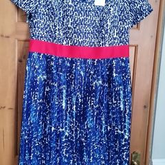 Dress  Anthology avoca size 18 lovely   colours in design lined new with tags
