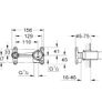 GROHE Non Rapido Ohm Single-Lever Mixer 1/2", Concealed Body Chrome 32635000 Image 3