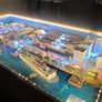 Unique Hand Built Table (With A City Inside) Image 6