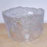 Vintage Swedish  Kosta Boda Rhapsody dancing couple Art Glass Bowl Image 6