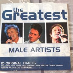 The Greatest Male Artists CD compilation