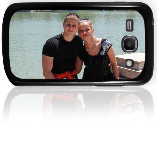 Samsung Galaxy Ace 3 - Personalised Hard Case - Black Or White