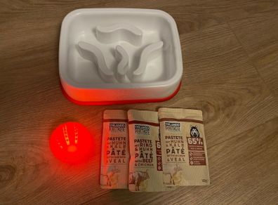 Dog Slow Feeder Royal Canin + Dog Toy + Wet Food