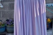 Max &amp; Lola Milano Lilac and Silver Sequinned Dress with Fully Lined Skirt